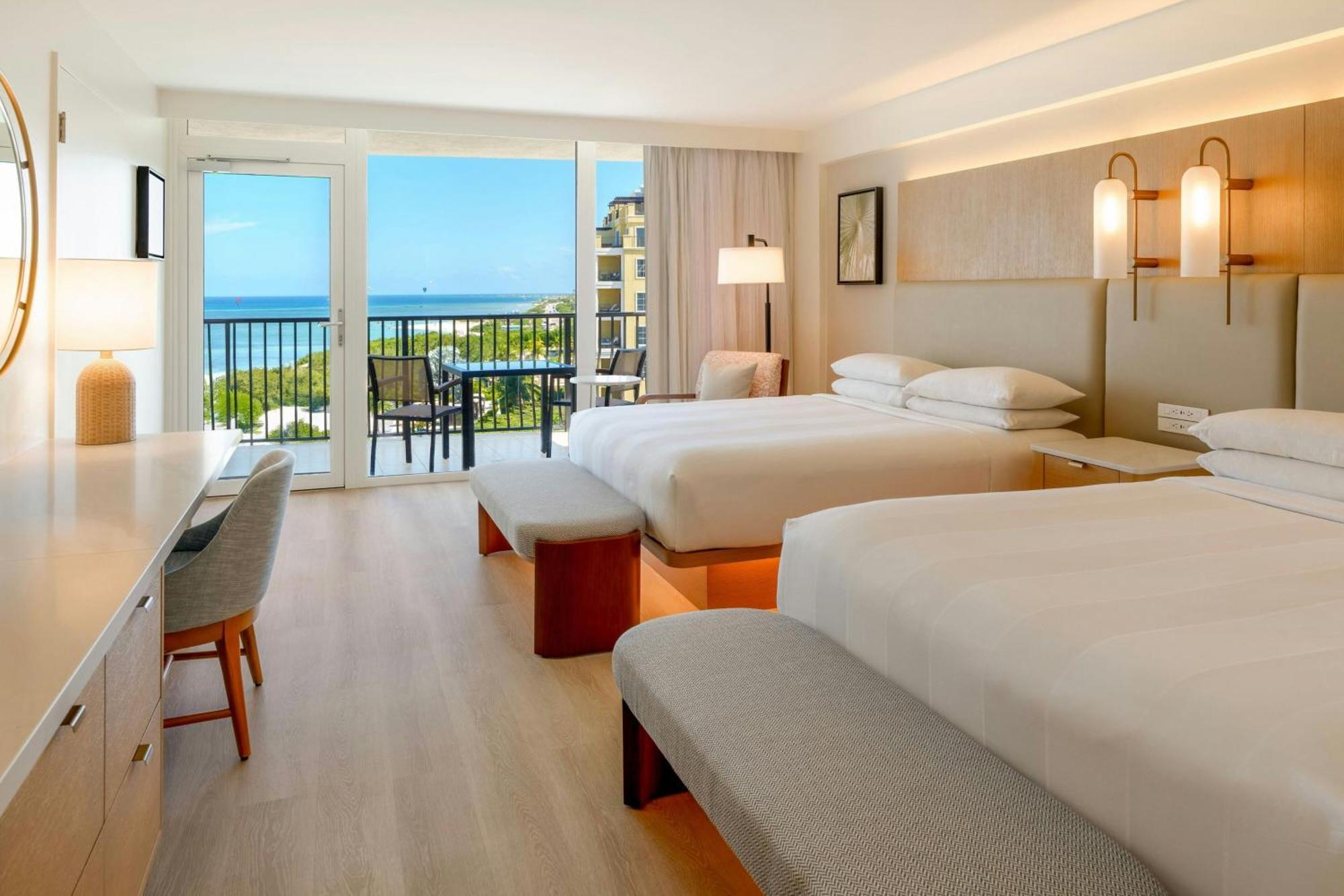 Partial Ocean View Room 2 Queen Beds